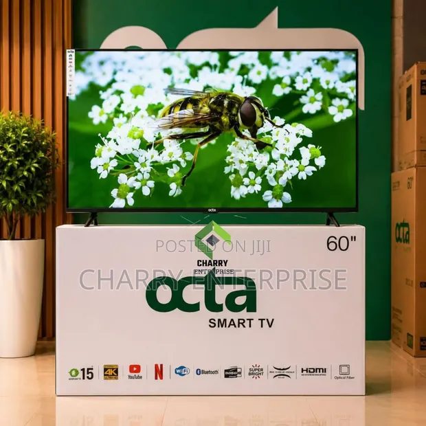 Octa Smart Android UHD Frameless TV 60 Inch - 1