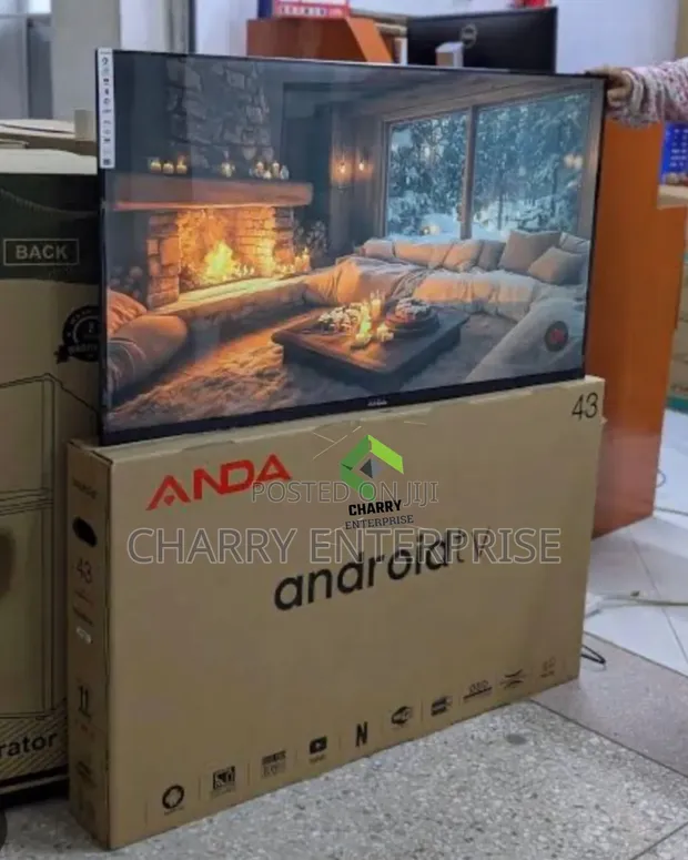 Anda Smart Frameless Android TV 43 Inch Full HD - 1