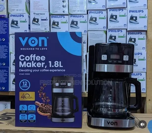 Von Electric Coffee Maker 1.8L - 1