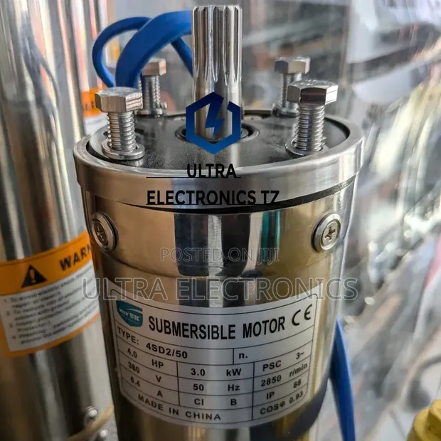 Mr UK Submersible Water Pump Motor 3kW, 4HP, 380V - 1