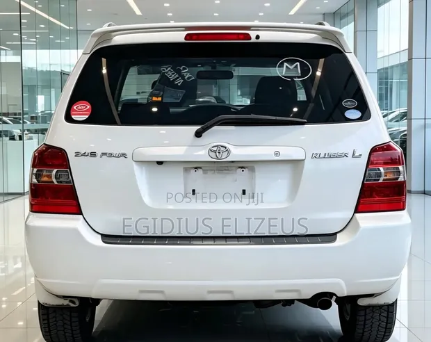 Toyota Kluger 2006 White - 1