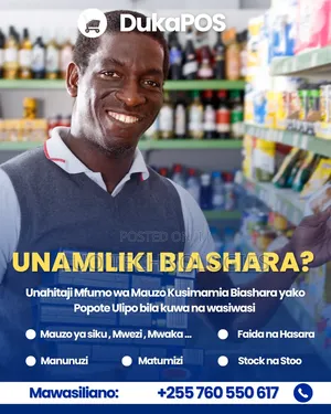 DukaPOS: Modern POS System for Tanzanian Shops