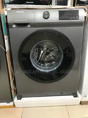 Mashine Mpya ya Kufulia Hisense 8kg Front Load (WFQP8012VMT)
