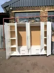Woodstock Six-Door Wardrobe - White - 2
