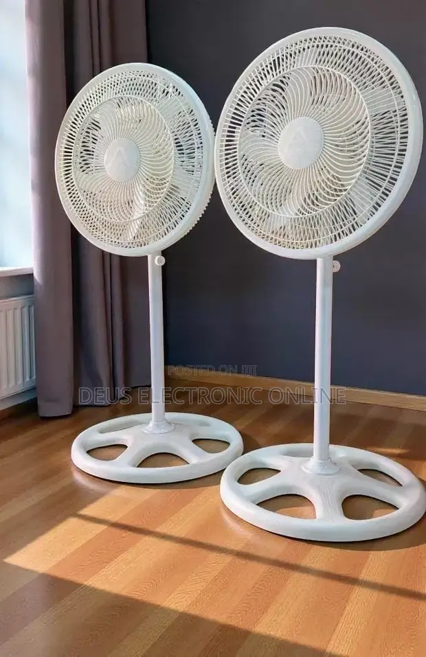 Arita White Floor Fan 18" - Brand New - 1