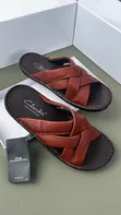 Clarks & Ecco Men's Leather Sandals - Brand New - 2