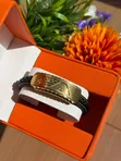 Cartier Bracelet for Men - Black and Gold - 2