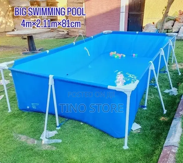 4m Rectangular Swimming Pool - Brand New - 1