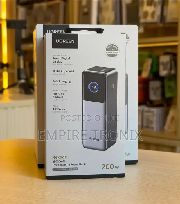 Ugreen Nexode 200W 25000mAh Fast Charging Power Bank - 1