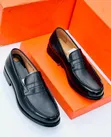 Viatu vya Ngozi vya Wanaume J.M. Weston Moccasins - Size 40-46 - 2