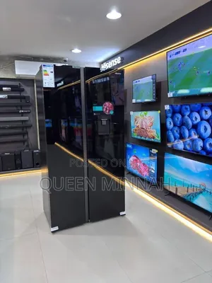 Hisense Fridge RS5P558NMSG (529L) Black