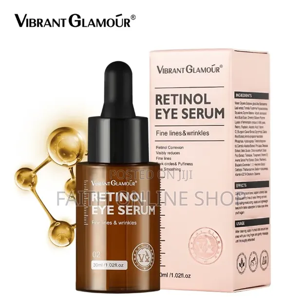 Vibrant Glamour Retinol Eye Serum for Fine Lines 30ml - 1