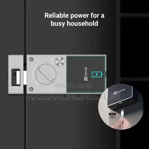 Ezviz DL03 Pro Smart Lock na Kidole, Nenosiri, Udhibiti wa App