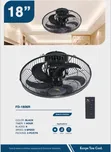 Dolphin Orbit Fan 18" 70W with Remote Control - 2