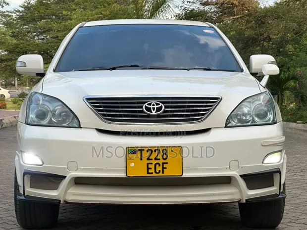 Toyota Harrier 2007 White - 1