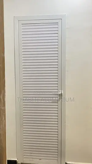 Aluminum PVC Door - White