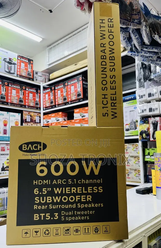 Bach Wireless Soundbar 600W - 1