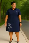 High Quality Dress - Sizes 44-52 - 4