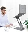Nulaxy C5 Sit-to-Stand Laptop Stand - 1