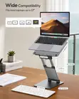 Nulaxy C5 Sit-to-Stand Laptop Stand - 5