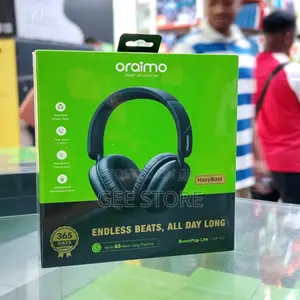 Oraimo Boom Pop Lite Wireless Earbuds - Black