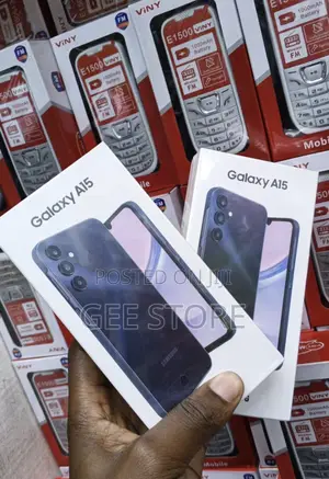 New Samsung Galaxy A15 128GB Black