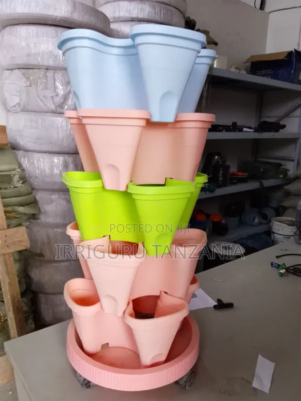 Planting Tower for Seedlings and Flowers - 1