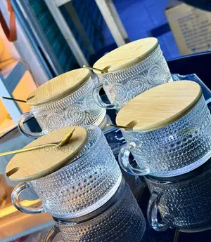 6pcs Cup Set with Bamboo Lid