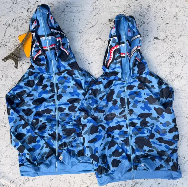 Hoodies za Camo Shark Full Zip Up Collection - 1