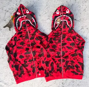 Hoodies za Camo Shark Full Zip Up Collection