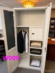 Modern 2-Door Wardrobe with Internal Safe - 2