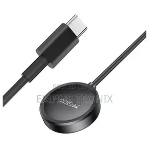Yesido Type-C Magnetic Wireless Watch Charger Black