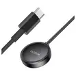 Yesido Type-C Magnetic Wireless Charger ya Saa Nyeusi - 1