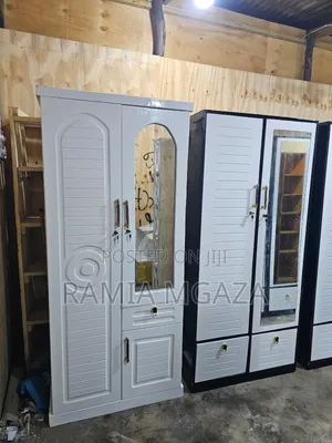 Kabati la Nguo la Milango Miwili la Wood-Mode Mpya