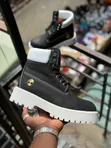Men's Timberland Boots - Brown Leather - 4