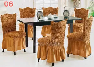 Seersucker 6pc Chair Covers