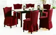 Seersucker 6pc Chair Covers - 2