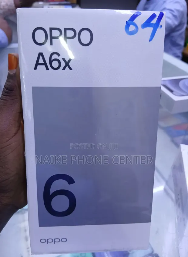 New Oppo A6x 64GB Blue - 1