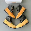 Timberland Black and Brown Boots - 1