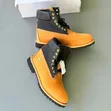 Timberland Black and Brown Boots - 4