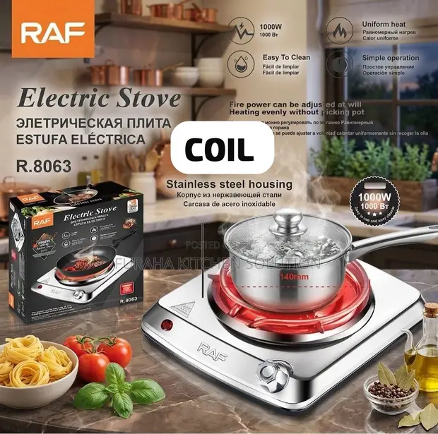Raf Electric Coil Single 1000W - 1