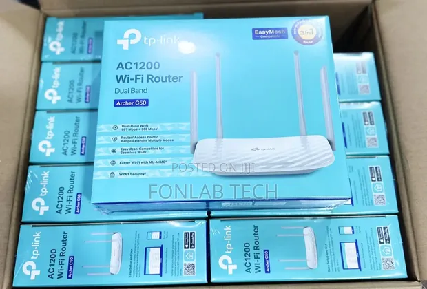 TP-Link Archer C50-EU AC1200 Wireless Dual Band Router - 1