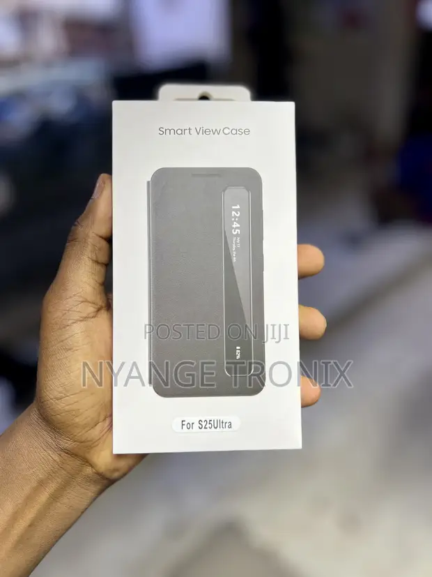 Original Samsung Smart View Case for S25 Ultra - Black - 1