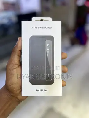 Original Samsung Smart View Case for S25 Ultra - Black