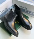 Clarks Leather Boots - Men's High Cut - 2
