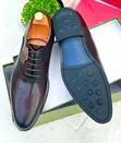 Viatu vya Ngozi vya Wanaume Clarks Moccasins Vipya - 1