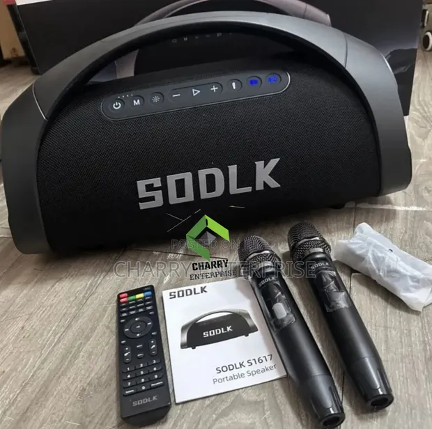 Powerful SODLK S1617 Bluetooth Speaker 320W with 2 Microphones - 1
