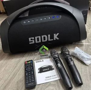 Powerful SODLK S1617 Bluetooth Speaker 320W with 2 Microphones
