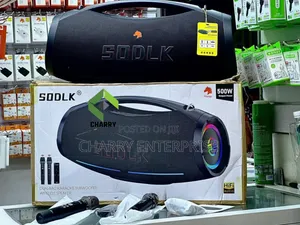 Powerful Sodlk S1615pro 500W Portable Bluetooth Speaker with 2 Microphones