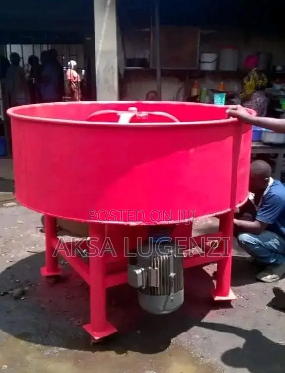 Pan Concrete Mixer Machine (300-500kg) - 1